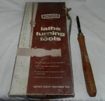 Vtg Craftsman Lathe Tools Set Of Plus 1 Extra Woodworking Usa 9-2855. Fixed Price $48.99.
