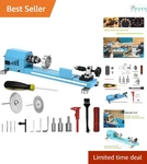 Mini Woodworking Lathe Machine 100W Multi-purpose Bench Top Tool Kit. Fixed Price $99.97.