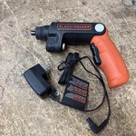 Black+decker 4V Max* Lithium Ion Lightdriver Cordless Screwdriver - BDCSFL20. Fixed Price $35.67.