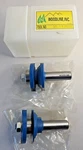 Woodline 2PC Rail & Stile Router Bit WL-1362 Cove Bead 1/2" Shank 1-5/8" Dia. Fixed Price $29.99.
