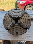 Usa Craftsman 111.21560 Independent Jaw Metal Lathe Chuck 3/4 "- 16 Tpi. Fixed Price $135.00.