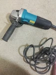 Makita 9554NB Angle Grinder 4-1/2" 120 Volt Tested Working With Handle Tool Only. Fixed Price $42.00.