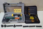 80 Pcs Impact Bits Includes Shop Source 3.6V Cordless Elec. Screwdriver Tool Set. Fixed Price $49.99.