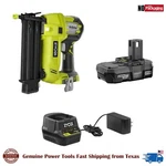 Ryobi P321 18V One+ Airstrike 18GA Brad Nailer W/1.5 Ah Battery Charger Kit. Fixed Price $159.99.