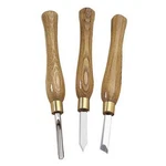 Psi Woodworking Products 3 Piece Hss Pen Turning Lathe Chisel Set. Fixed Price $39.99.