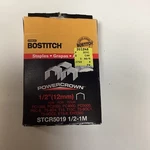 Stanley Bostitch STCR50191/2-1M Crown Staples 1/2", 1000/PACK. Fixed Price $12.99.