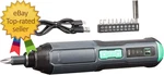 By Skil 4V Cordless Stick Screwdriver With 10 Piece Bit Set Usb Cable Led Light. Fixed Price $28.04.
