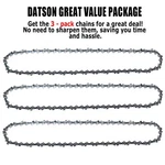 14" Chainsaw Blade For Homelite UT43103A Elec Full Chisel 3/8LP 050 52DL. Fixed Price $24.99.
