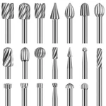 20X Hss Carbide Burr Set Rotary Drill Bits Grinder Carving Engraving For Dremel. Fixed Price $13.69.