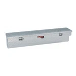 Diamond Tread Polished Aluminum Side Mount Truck Tool Box 60X11X11.25IN. Fixed Price $408.95.