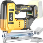 2-IN-1 Cordless 18GA Brad Nailer & 422J Crown Stapler For Dewalt 20V Max Battery. Fixed Price $76.99.
