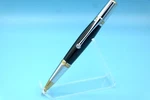 Majestic Squire Ballpoint Twist Pen Gold Tn And Chrome With Elegant Black. Fixed Price $49.95.