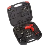 Stalwart 45-PIECE Pivoting 3.6V Cordless Electric Screwdriver Kit With Case. Fixed Price $22.99.