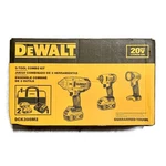 Dewalt DCK398M2 20V Max Lithium Ion 3-TOOL Combo Kit W/ Batteries And Charger. Fixed Price $319.99.
