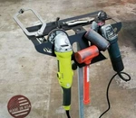 Sr Grinder Holder Rack Storage Stand For Sumner Fold-a-jack Milwaukee Makita. Fixed Price $85.00.