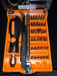 Screwdriver Set By Jakemy, 43 In 1 Precision Kit Magnetic. Fixed Price $22.00.
