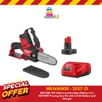 Milwaukee 2527-21 M12 Fuel 12V 6" Hatchet Saw Kit With Battery/charger. Fixed Price $206.97.