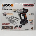 Worx Switchdriver WX176L.1 20V Cordless Drill 67 Pc Kit New In Box. Fixed Price $99.99.