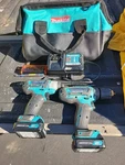 Makita CT226 12V Max Cxt FD09 3/8" Drill And DT03 Impact Driver Combo. Fixed Price $75.00.