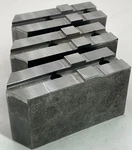 (qty 3) Abbott Workholding TG12MDS1 American Standard Tongue & Groove Soft Jaws. Fixed Price $139.99.