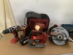 Lots Of Skil 18V Tool Set, Drill, Circular Saw Etc. Batteries Charger. Works. Fixed Price $165.00.