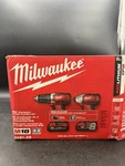 Milwaukee 2691-22 M18 18V Cordless Li-ion Drill Driver / Impact Combo Kit. Fixed Price $194.99.