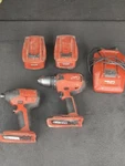 Hilti Sid 4-A22 + Sf Kit 2X 5.2AH Batteries Charger C4/36-90. Fixed Price $500.00.
