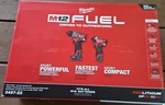 Milwaukee Kit 3497-22 M12 Fuel Hammer Drill, Impact Driver + Batteries New. Fixed Price $195.00.
