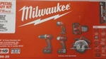 Brand New Milwaukee M18 5-TOOL Combo Kit W/ Batt & Charger 2695-25CX. Fixed Price $399.00.