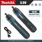 Makita 3.6V Cordless Screwdriver 5N.M 1/4" Chuck 1300MAH Li-ion Led. Fixed Price $64.00.