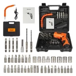 48IN1 Cordless Electric Screwdriver Drill Power Tool Kit W/ Rechargeable Battery. Fixed Price $27.99.