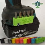 Magnetic Bit Holder Makita 18V 12V Drill / Driver 5 Slot -hex Organizer. Fixed Price $14.09.