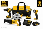 Dewalt DCK620D2 20V Max Tool Combo Kit Batteries Charger Bag. Fixed Price $599.99.