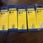 Of Irwin #8 Spanner Insert Bit 3053054 Screwdriver -set. Fixed Price $6.95.