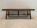George Montgomery Wood Bench. Fixed Price $950.00.