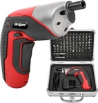 Hi-spec Cordless 3.6V 1300MAH Li-ion Battery Power 4 Led Screwdriver & 102 Piece. Fixed Price $49.99.