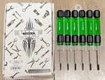 Vim Tools 6PC Miniature Screwdriver Set W/spinner Handle Flat & Phillips #MSD100. Fixed Price $45.56.
