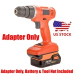 Adapter For Ridgid 18V Battery Power Black & Decker Old Ni-cd Tools. Fixed Price $13.37.