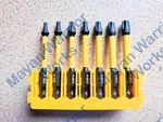 Dewalt Impact Ready Power Torx Bits - 1/4" #10, #15, #20, #25, #27, #30. Fixed Price $12.49.