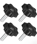 Uxcell 10PCS M5 8 Mm Star Knobs, Plastic Hex Shaped Clamping Screw. Fixed Price $10.00.
