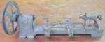 Older Craftsman Or Dunlap? Wood Lathe 6-IN. Swing, Dual Toolrests. Fixed Price $69.00.
