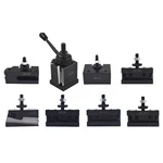 Bxa 250-222 Wedge Type Tool Post For Lathe 10 15" With 7PC Holders. Fixed Price $177.05.