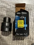 Lfa Key Type Drill Chuck RJ3-16L Model 84-6A Capacity 1/32-5/8. Fixed Price $39.99.