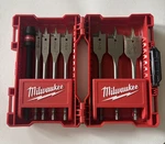 Milwaukee Tool 49-22-0175 Flat Boring Bit 6" Universal Set 8PC. Fixed Price $18.74.