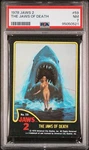 1978 Jaws 2 #59 The Of Death Psa. Fixed Price $109.99.