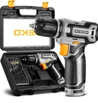 Cordless Drill: Deko Pro 12V Power Battery Set With Small Electric Dril.... Fixed Price $35.99.
