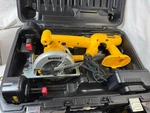 Dewalt 18V Cordless Tool Set Circular Saw Drill Charger (2) Batteries & Case. Fixed Price $128.69.