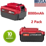 2X 20V Max Lithium Battery For Porter Cable Tools PCC640B PCCK612L2R. Fixed Price $34.98.
