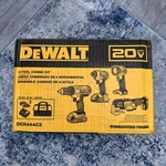 Dewalt DCK444C2 20V Max Cordless 4-TOOL Combo Kit. Fixed Price $292.00.
