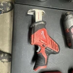 Milwaukee M12 Hackzall Reciprocating Saw & Impact Driver 12V Battery. Fixed Price $122.50.